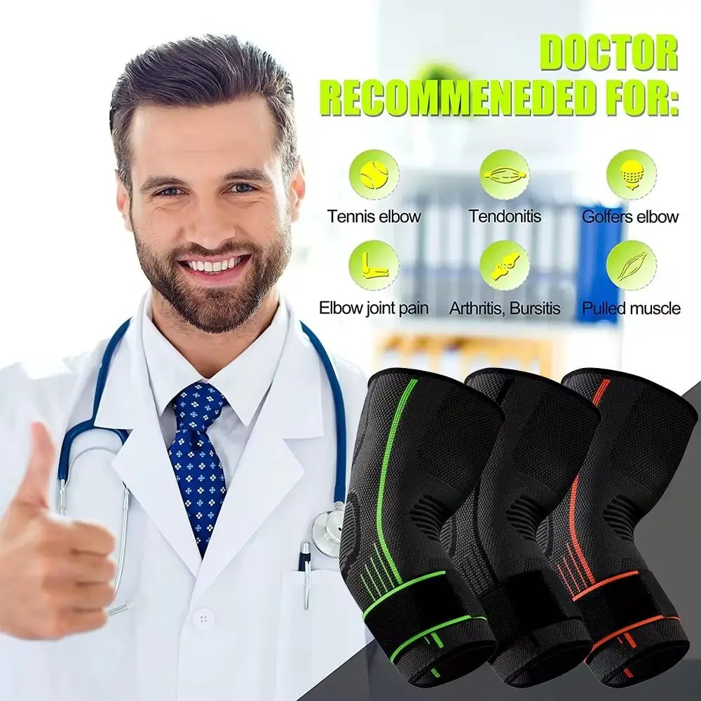 Elbow Support Nylon Elastic Breathable Unisex