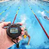 New Classic Waterproof Digital Professional Handheld Sports Stopwatch Timer Stop Watch With String For Sports Coaches Referees 2