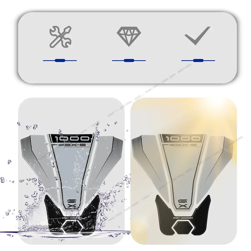 GSX-S 1000 GX GSX-S1000GX 2024 3D   ȣ ƼĿ, Į ũ е, 3D  ũ ƼĿ, ǰ