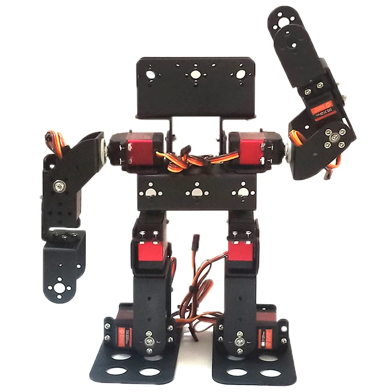 Kit robot educativo robot 19 DOF per passeggiate robot umanoide Ardunio con kit robot di programmazione MG996 Parte servo tecnica da 20 kg - immagine 4