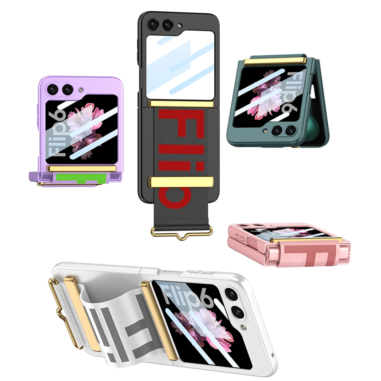 Enhanced Wrist Strap Holder Case with Screen Protector