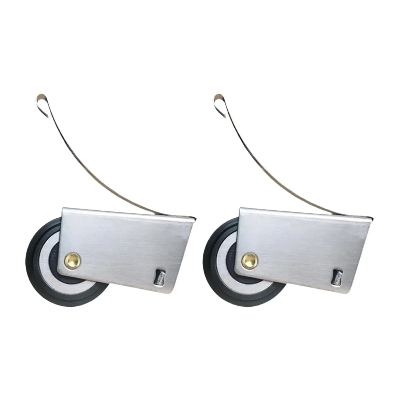 2 Pieces Track Pulley Walker Bearing Sliding Glass Door Rollers High Performance Door Track Roller Mute Cabinet Wheel