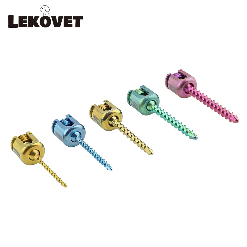 3.5mm pedicle screw Veterinary Spine Fixation System veterinary surgical instruments orthopedic instruments