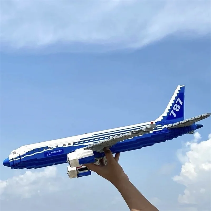 

Ideas Series The Boeing 787 Airliner Building Block Creative City Airplane Passenger Plane Bricks Toys Gifts For Kids Children
