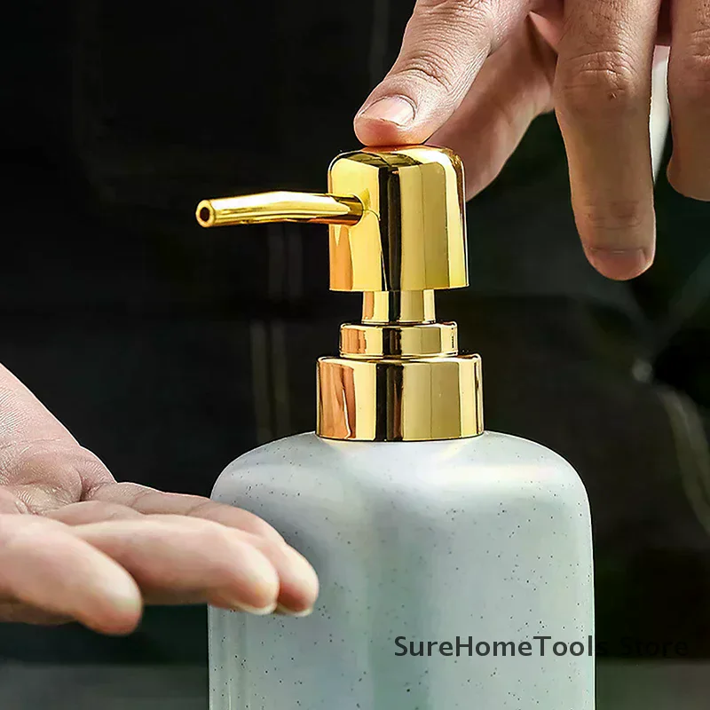 1Set Soap Pump Head 28 Thread ABS Liquid Lotion Dispenser Round Head Press Nozzle Lotion Tube Bath Bottle Kitchen Bathroom