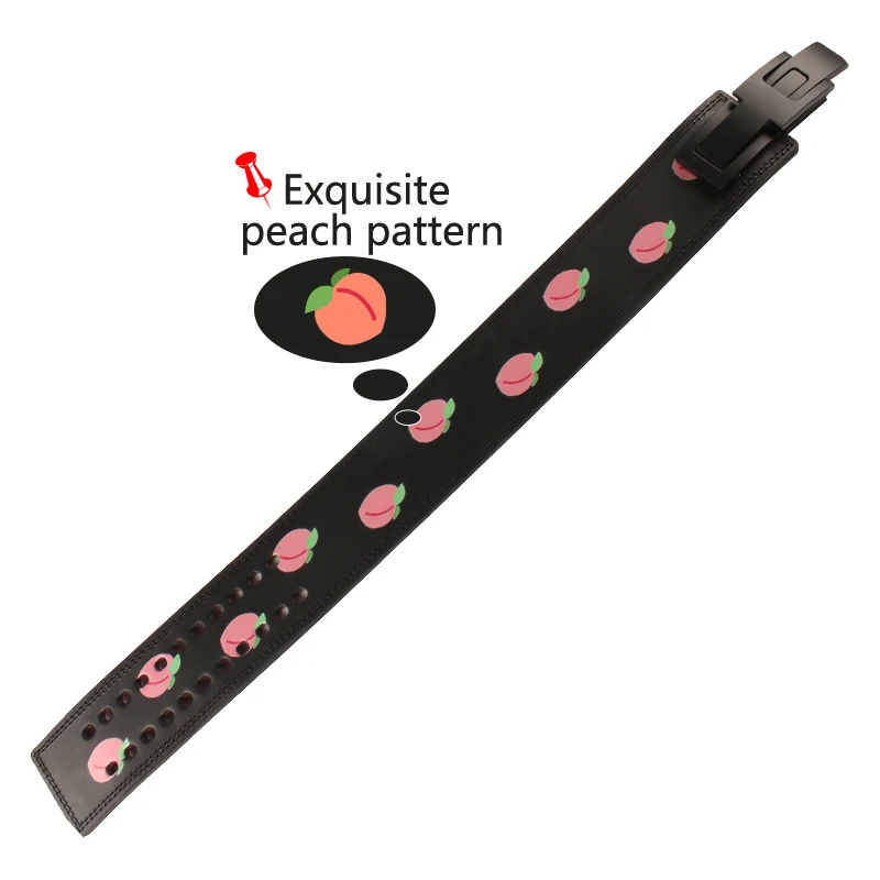 Peach Weightlifting Belt,Barbell Powerlifting Waist Protection,Strength Training,Lumbar Protector,Gym Bodybuilding Accessories