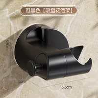 New Shower Holder 360°Adjustable Self-adhesive Shower Head Stand Bracket, Suction Cup Shower Head Holder Bathroom Accessories 5
