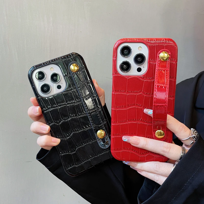 Luxury Square Crocodile Leather Phone Cases For IPhone 11 12 13 Pro X XR XS  MAX 8 7 Plus Mobile Phone Covers - Buy Luxury Square Crocodile Leather  Phone Cases For IPhone