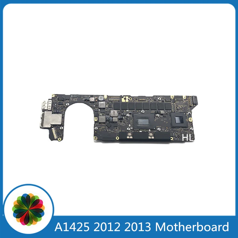 

Оптовая продажа, материнская плата A1425 2012 2013 года для Macbook Pro Retina 13 дюймов, материнская плата для ноутбука 820-3462-A 2,6 2,9 3,0 ГГц Core i5 i7