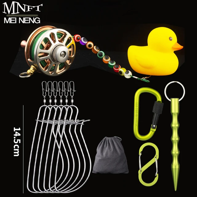 MNFT Fishing Stringer Live Fish Lock with Reel & Float Stainless Fish  Buckle Super High Quality - AliExpress