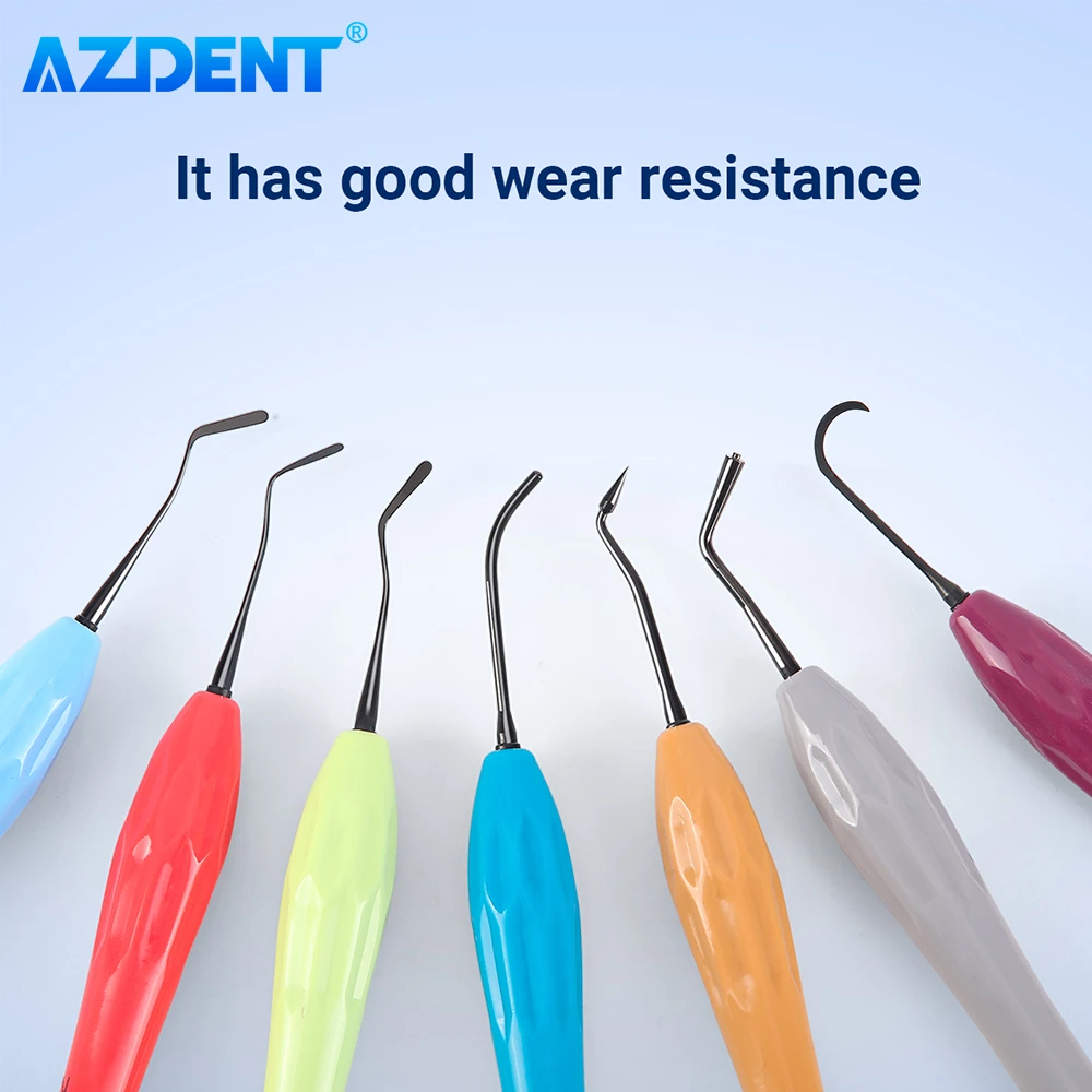 AZDENT Dental Resin Filler Filled Restorative Instrument Aesthetic Restoration Knife Sterilization Dentistry Tools Autoclavable 1