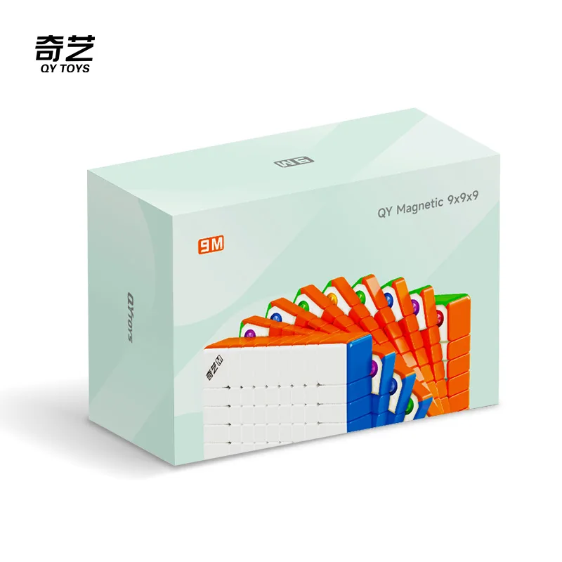 [JudyCube] Qiyi 8x8 9x9 10x10 Magic Speed Cube High-Level Set Stickerless Fidget Toy Brain Training Puzzle Cubo Magico