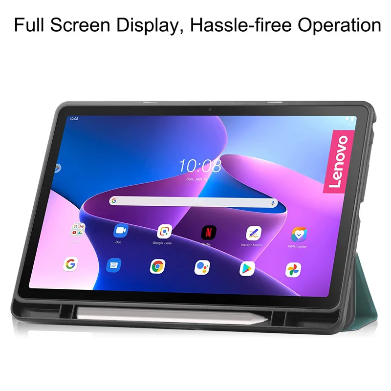 Lenovo Tab M10 Plus (3rd Gen) 純正カバー付き Lenovo Tab M10 Plus 3rd gen タブレット 10.6インチ 2022年