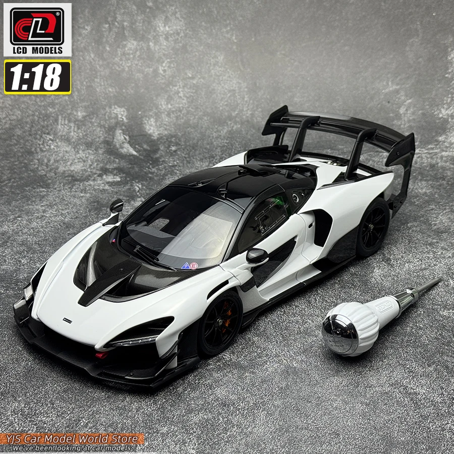 くらま品 先行販売：LCD 1:18 マクラーレン・セナGTRカーモデル メタル製 静態