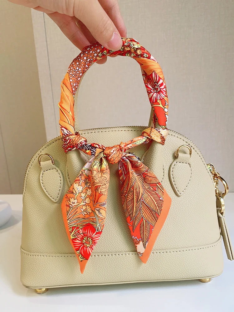 

Summer New Horse Secret Garden Female Decoration Twill Long Ribbon Binding Bag Silk Ribbon Hair Belt Hot Selling Small Scarf