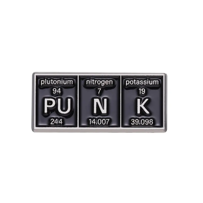 Creative Code Enamel Pin: Programmer & Chemistry Inspired Metal Brooch Badge
