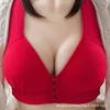 Thin Comfortable Front Button Pregnant Women's Breastfeeding Bra Gathered Without Steel Ring Beautiful Vest Style Underwear 1