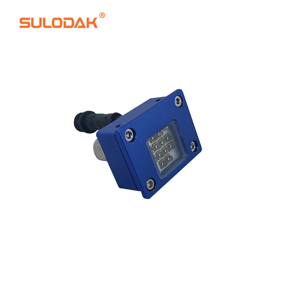 UV LED Curing Lamp Water Cool Light 20*20 Module 36W Ultraviolet Curing Lamp Light for Production Glue Or Ink Parts