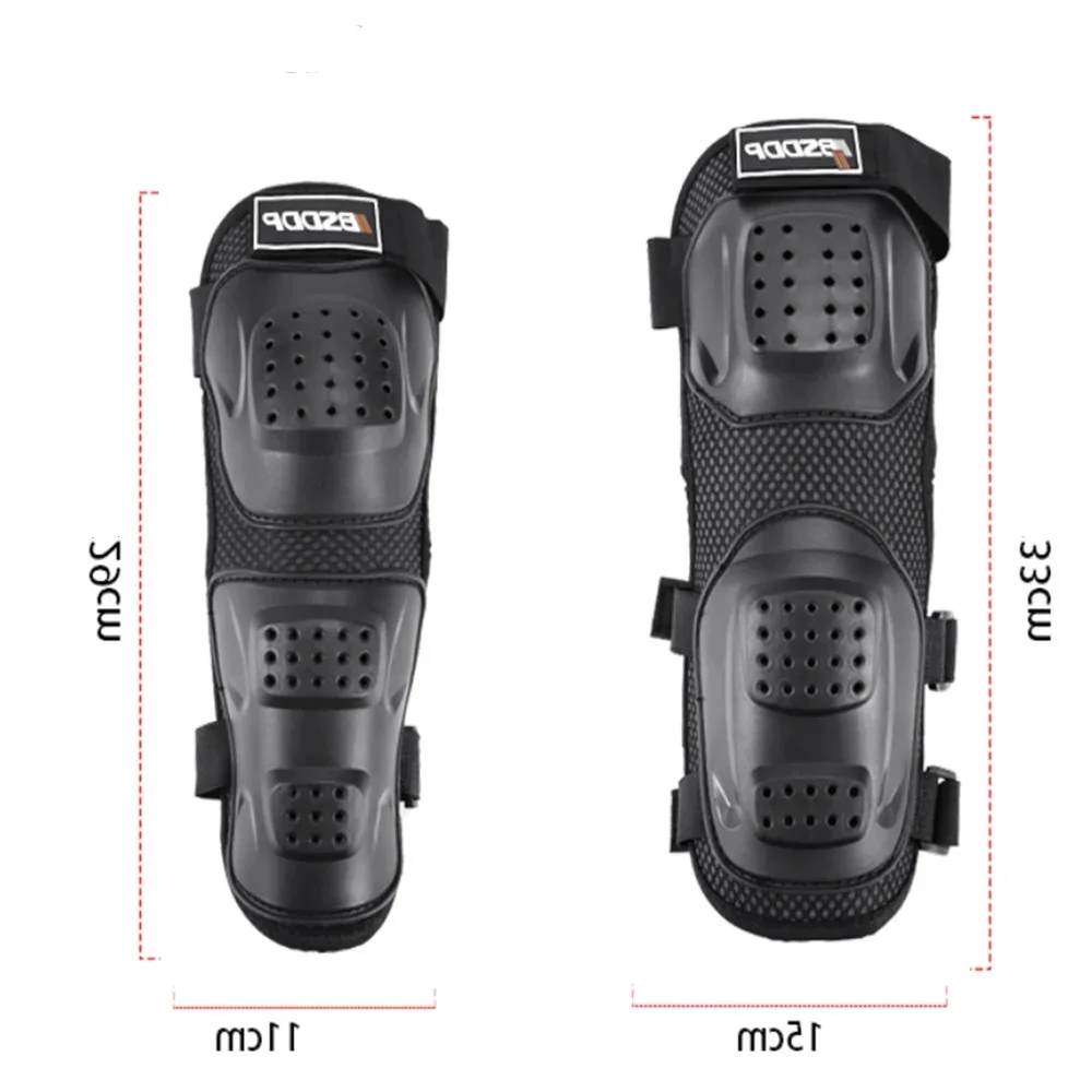 Motorcycle Knee Pads and Elbow Breathable Racing Off-Road Outdoor Sports Motociclista Protection Knee Four-piece Set motorcycle knee pad