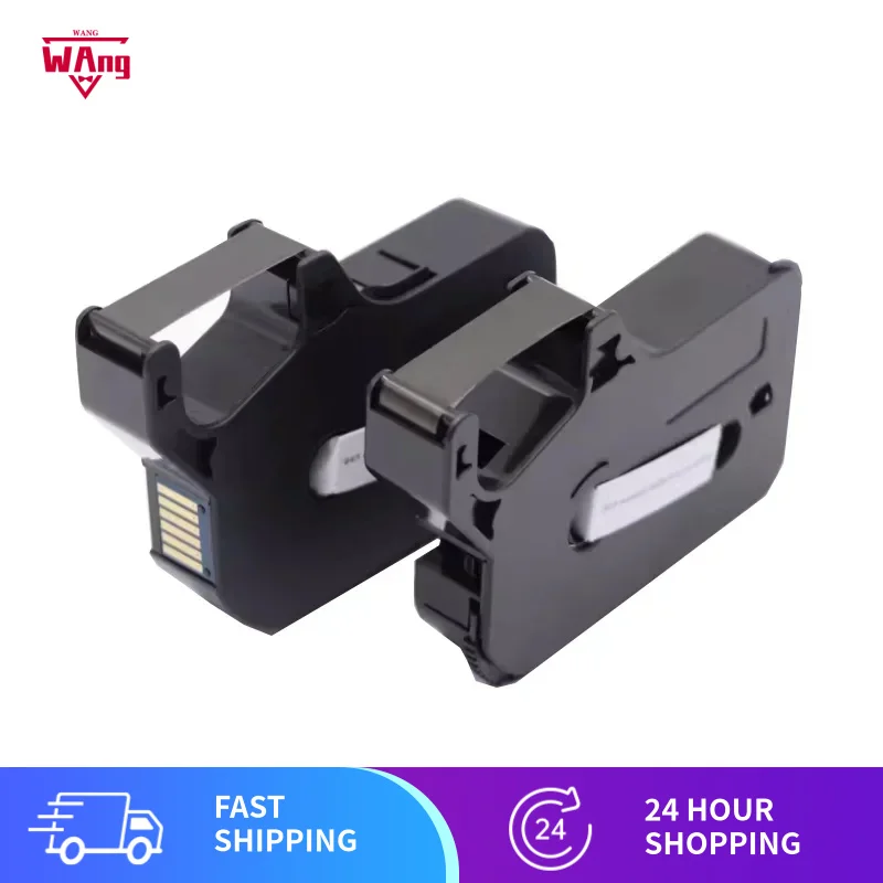 5PCs TP-R1002B suPvan PVC sleeve heat shrink tube taPe black ribbed FOR tP70 tP76i tP80 tP86