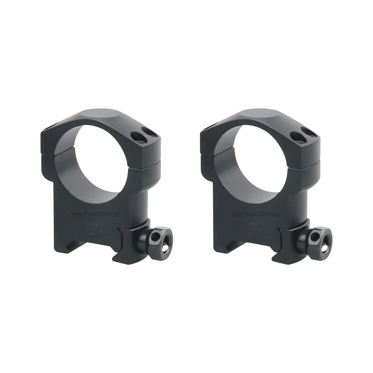 Rifle Scope Mount Ring Vector Optics Tactical Mark 30mm High Profile 31mm 1.2 Inch from Base Picatinny Weaver Bracket 21mm Black Matte