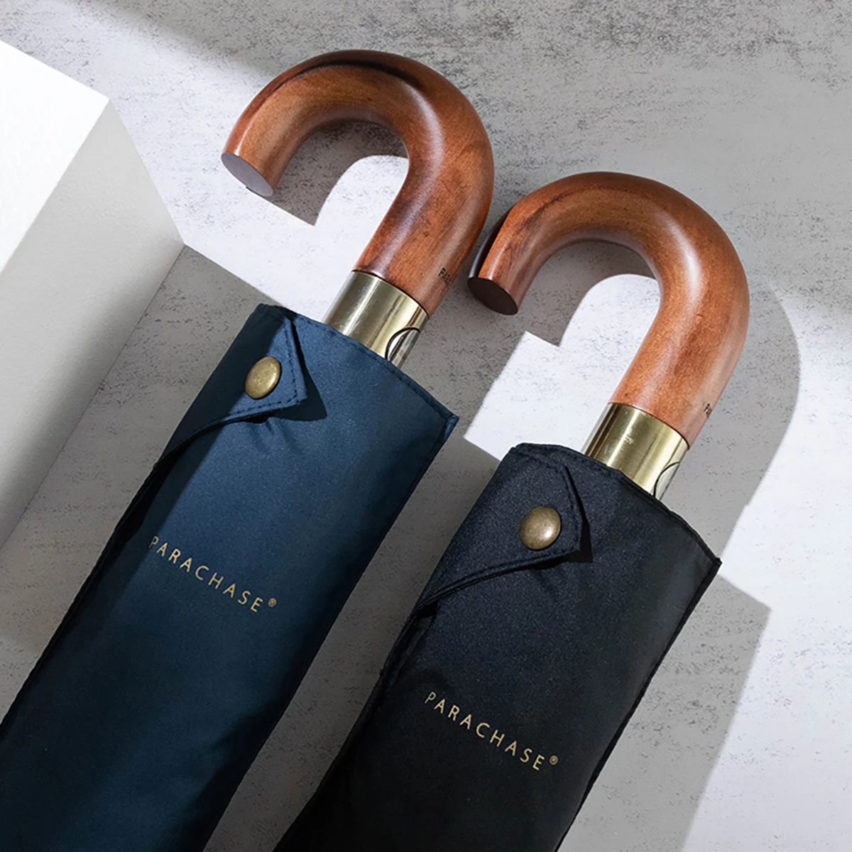 Large Wood Automatic Umbrella Business Men Brand Big Golf Folding Umbrella Rain Women Auto Vintage Parasol Windproof 10 Ribs folding umbrella automatic umbrella windproof umbrella wind resistant umbrella