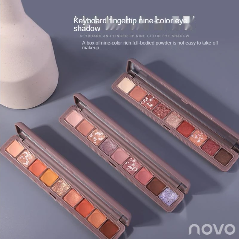 

Makeup Shimmering Powder Shimmer Waterproof Student Ins Super Hot Eye Shadow Plate.