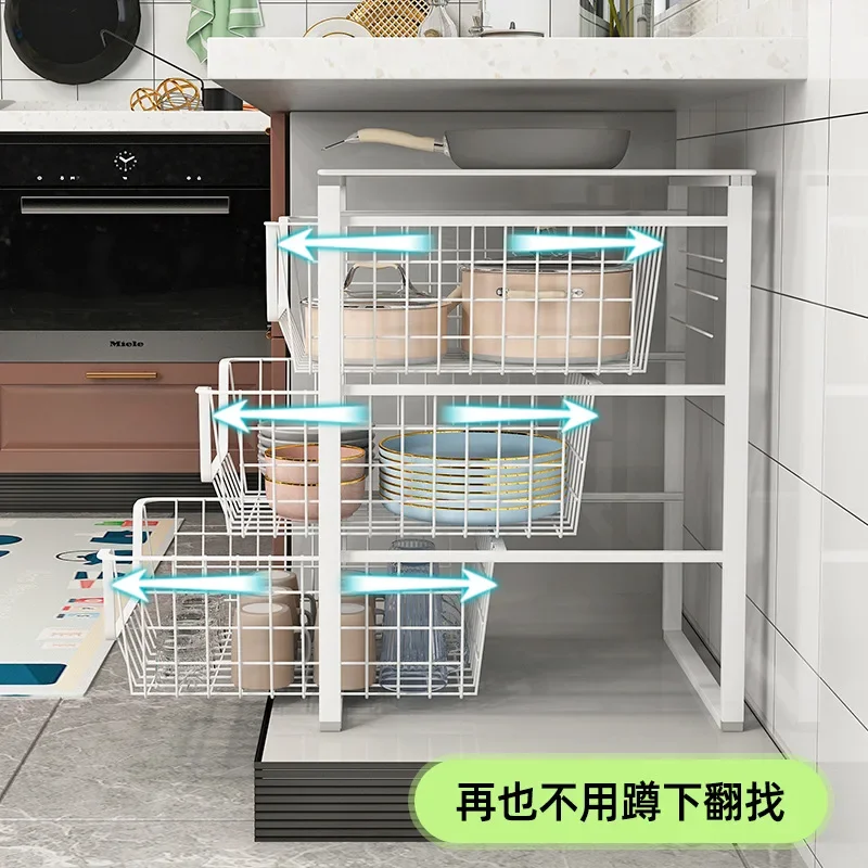 Drawer Storage Rack Kitchen Cabinet Organizer Plate Bowl Separator Tiered Dish For Plates Bowls Utensils Solution 3