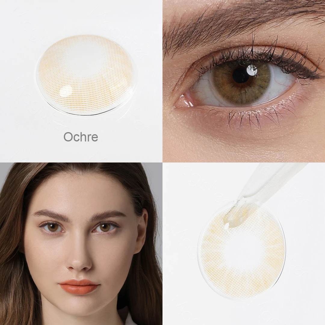 Magister Contact Lenses Natural Color Icy Gray Colored Eye 6 Months Eyes Cosmetics Lens contact lenses