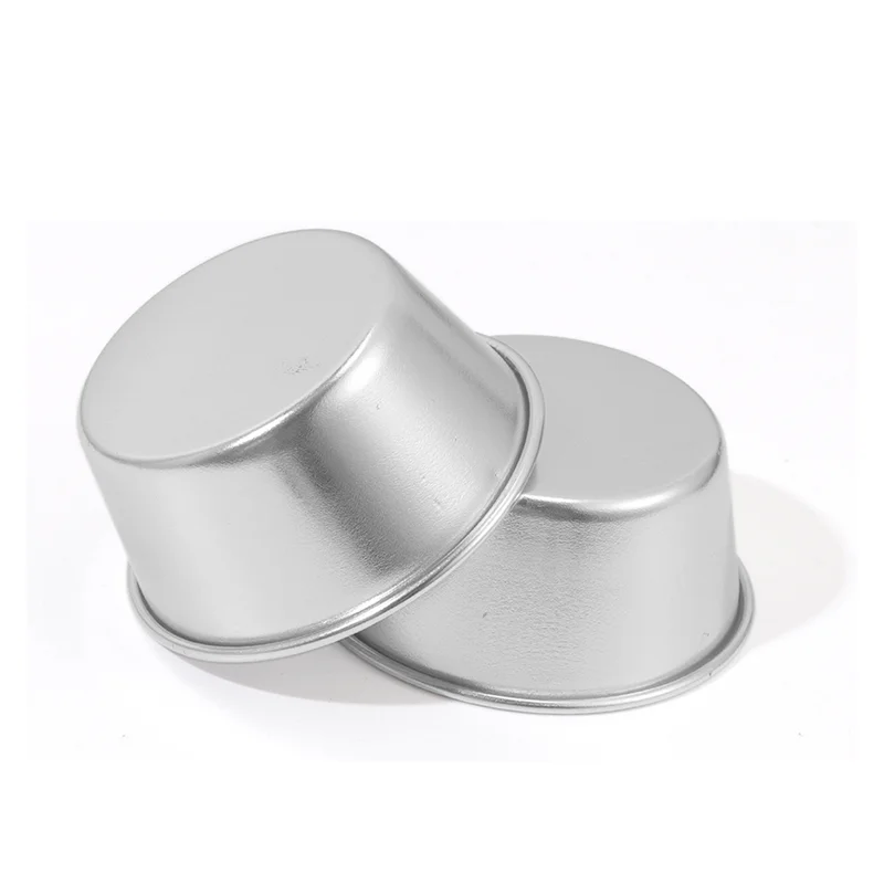 8 Pieces Pudding Molds Cups Chocolate Molten Pans Cupcake Cake Cookie Mold