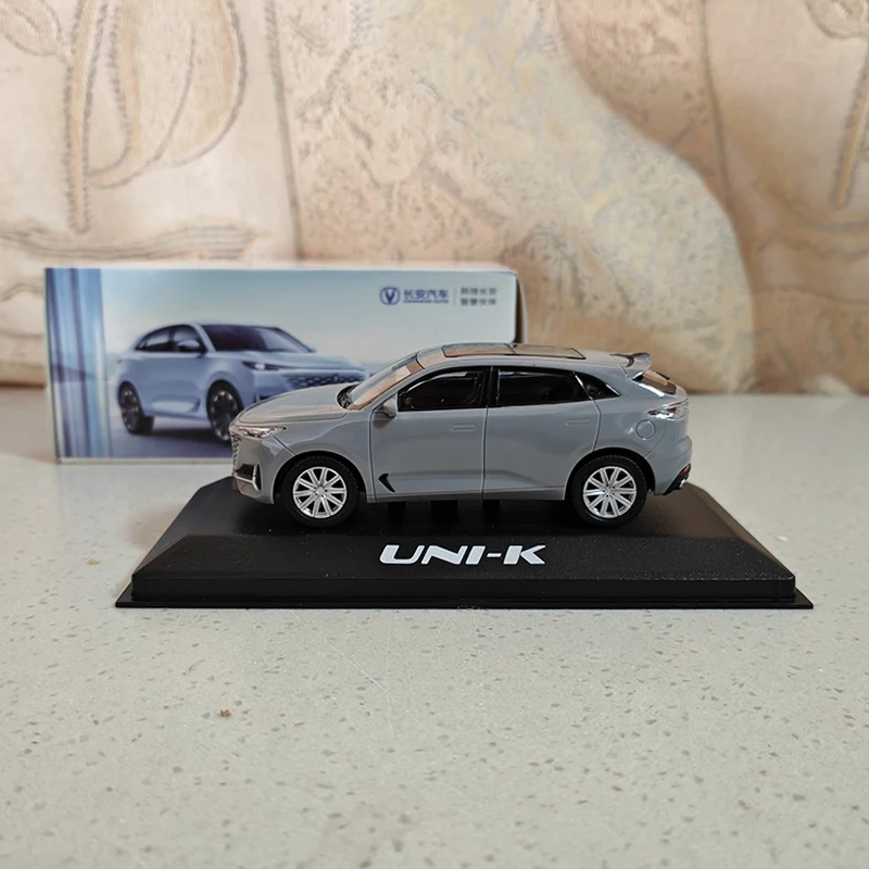 1/43 Scale Changan UNI-K Unik SUV Alloy Car Model Diecast Vehicle Toy Collection Souvenir Ornaments Display 6
