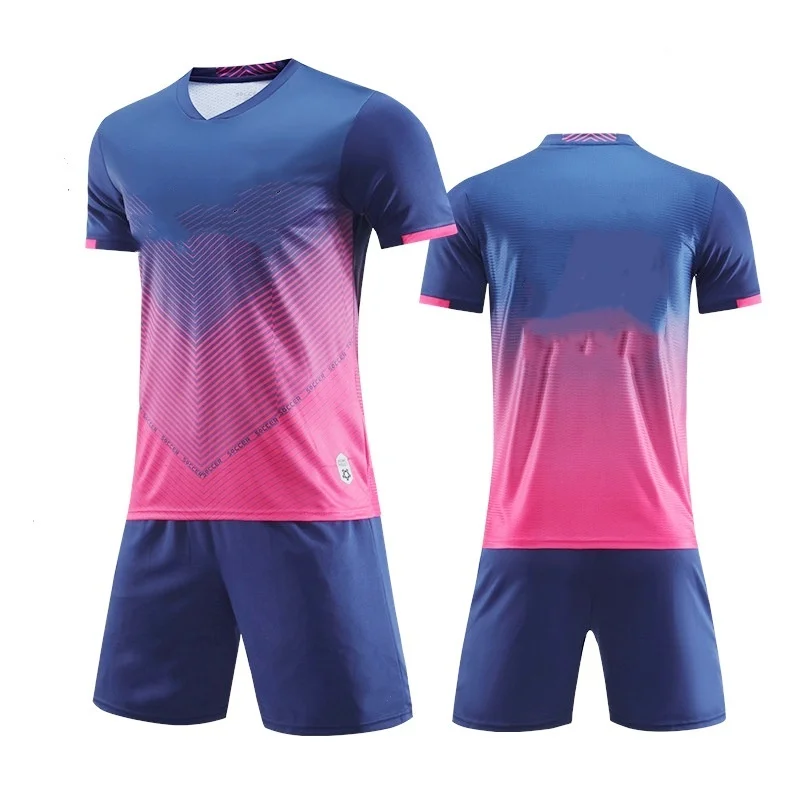 Adult Kids Football Jersey Men Boy Customize Soccer Uniforms Kit Sports Clothes Women Futsal Sportswear Training Tracksuit Child 3