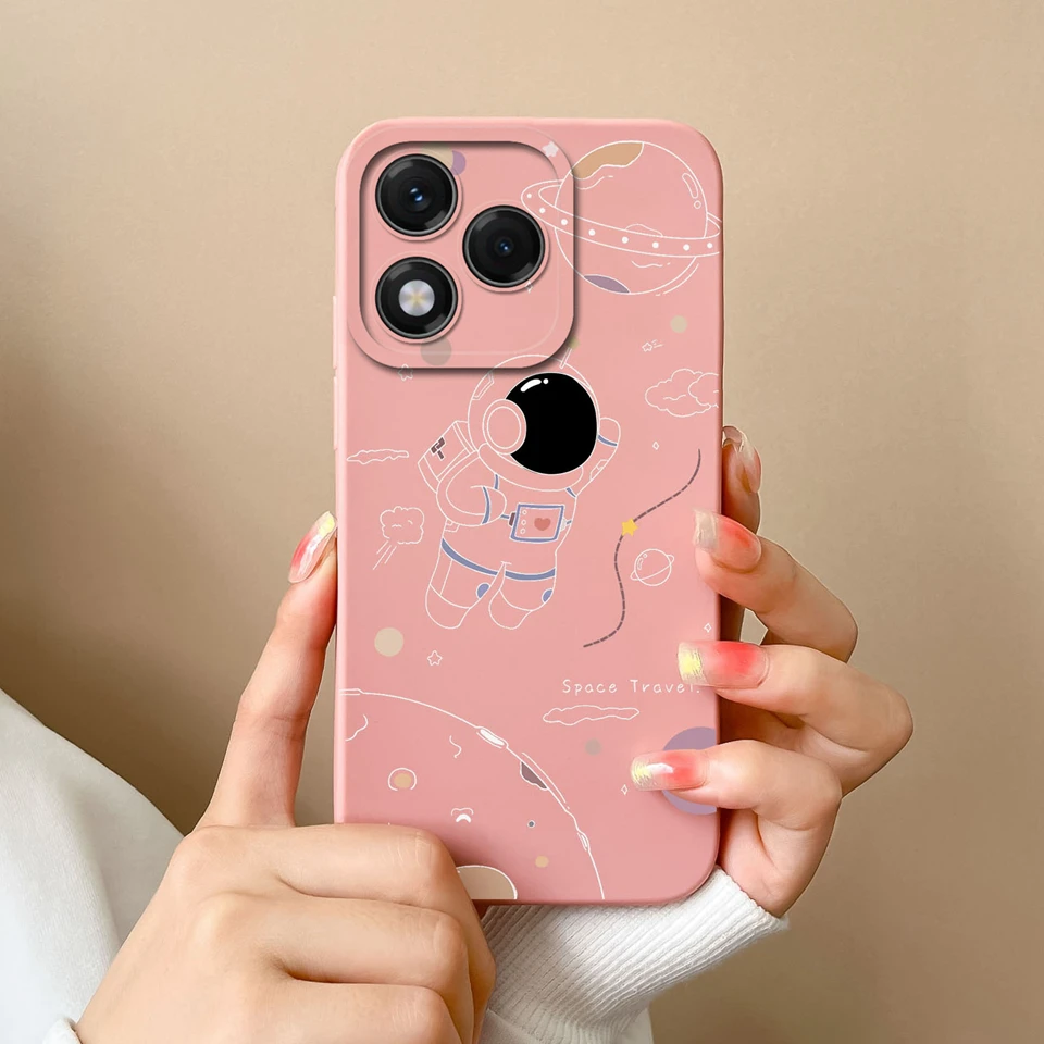 Panda Cat Astronaut Camera Protection Bumper Case - Enhanced Phone Protector