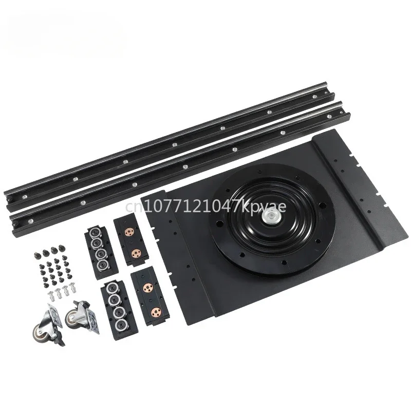 회전식 아일랜드 테이블, 개폐식 주방 테이블 슬라이드 레일, 번역 풀아웃 바 상단 익스텐션 레일 하드웨어 액세서리 