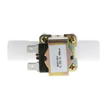 

Solenoid Water Valve NC/normally Closed 1/2 Plastic Electric Solenoid Valve For Washing Machine 6.5*3.3*5.5cm Valve Connector