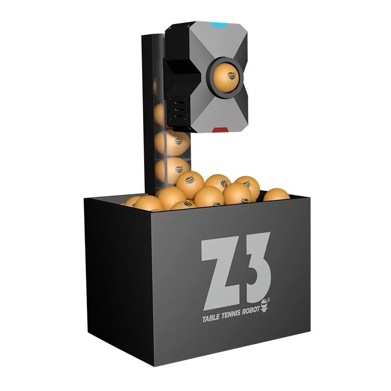 

Машина для настольного тенниса Z3, домашний одиночный автоматический тренажер, профессиональный, подходит для 100 мячей, машина для настольного тенниса