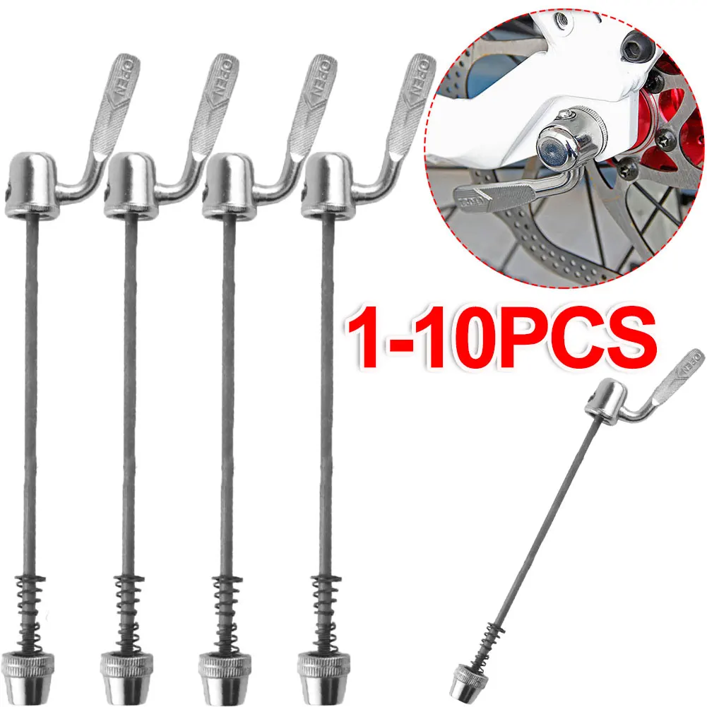 Quwei Quick Release Rear Wheel Skewer - Bike Trainer Skewer For Road & MTB Bicycles, Secure Fit For Indoor Cycling