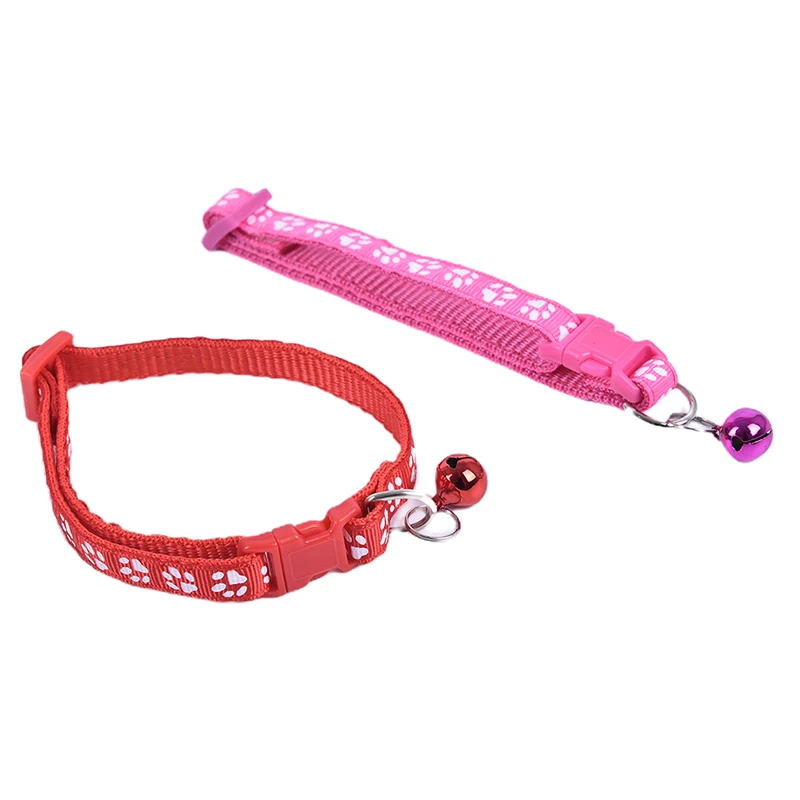 Collar de seguridad ajustable con campana para gato, 12 piezas, negro, azul, rojo, naranja, verde, 6 colores para Chihuahua - Imagen 4