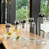750-2000ml Large Capacity Glass Water Bottle Transparent Milk Juice Cup Outdoor Portable Leakproof Drinkware Tea Water Bottle 3