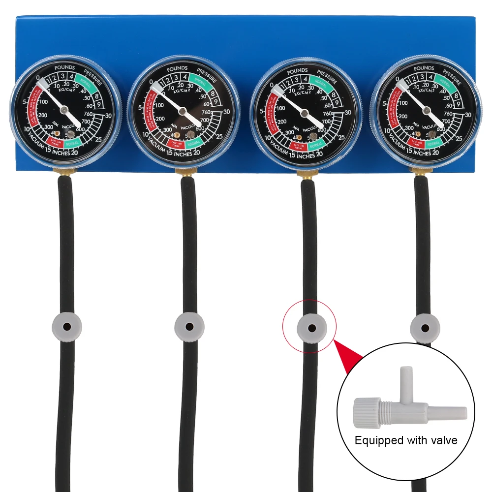 1Set 2Xmotorcycle Carburateur Vacuüm Gauge Balance... – Grandado
