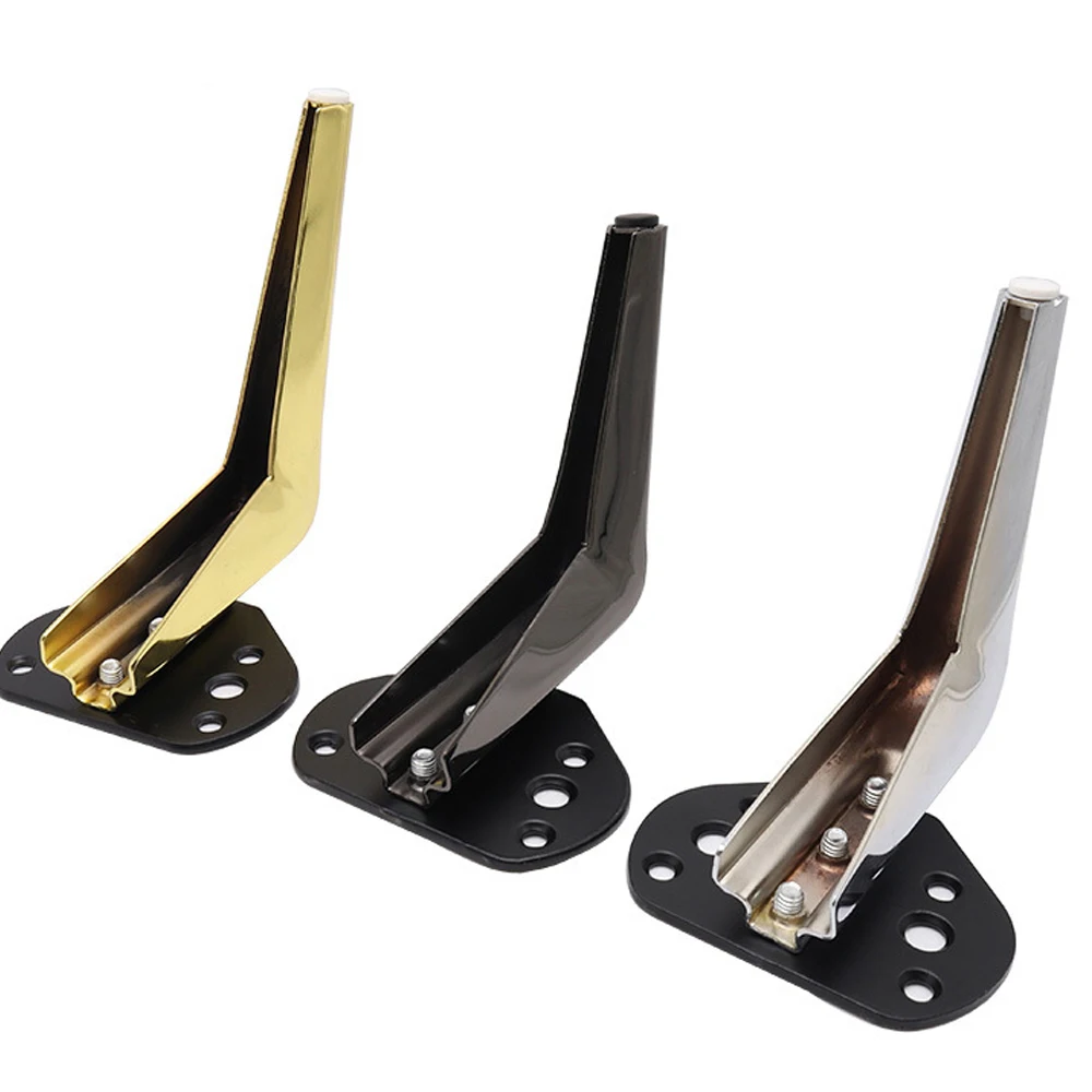 Description Picture 6 of item4pcs Furniture Cabinet Legs Metal Black Gold Height 15/18cm Sofa Feet for Bed Dresser Coffee Table Leg Home Replacement Hardware