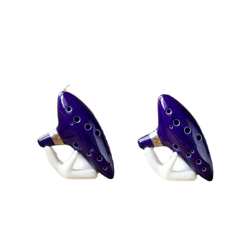 12-Hole Alto C Ocarina & Songbook without Display Stand
