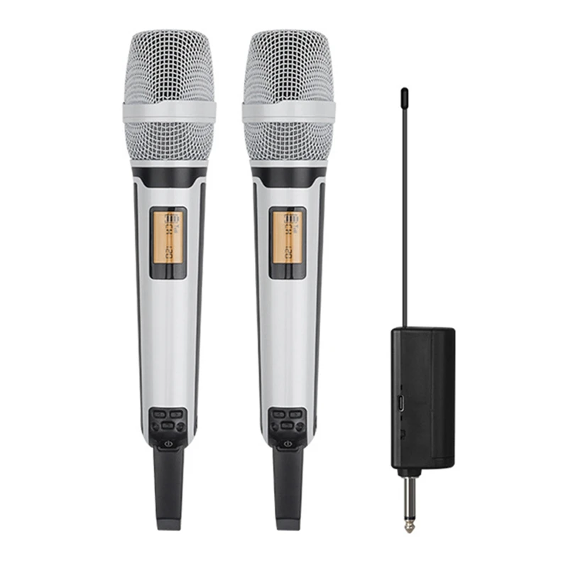 

Wireless Microphone Dynamic UHF Home Studio Recording For Computer Audio Professional DJ Speaker Conference Mic