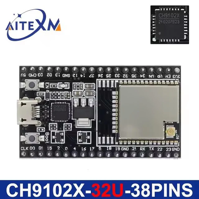ตัวเลือกสินค้า ESP32 บอร์ดพัฒนา WiFi + Bluetooth ประหยัดพลังงาน