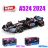 Bburago 1:43 Alpine F1 Team A524 2024 Alloy Car Miniature Diecast Model #10 Pierre Gasly #31 Esteban Ocon Toy Collectible 1