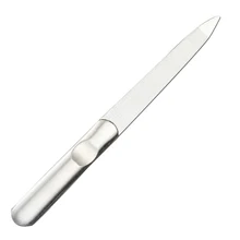 

1/2pc Stainless Steel Files Nail File Metal Grinding Sanding Manicure Pedicure Scrub Nail Art Tools Manicure Pedicure Tools