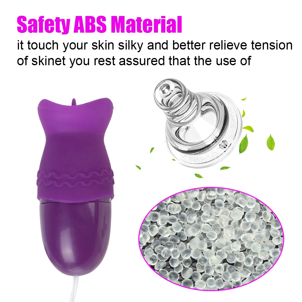 Masaj G Spot Clitoris Stimulator Limbă Oral Lingere Vibrator Jucării Sexuale Puternice pentru Femei Ou Vibrator Dublu_voghion.com