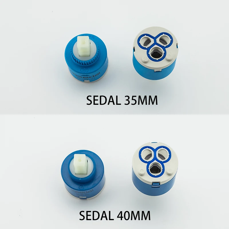 SEDAL 35mm/40mm Watersaving Replacement Ceramic Spool Replacement Faucet Cartridge Kitchen Bathroom Faucet 1PC