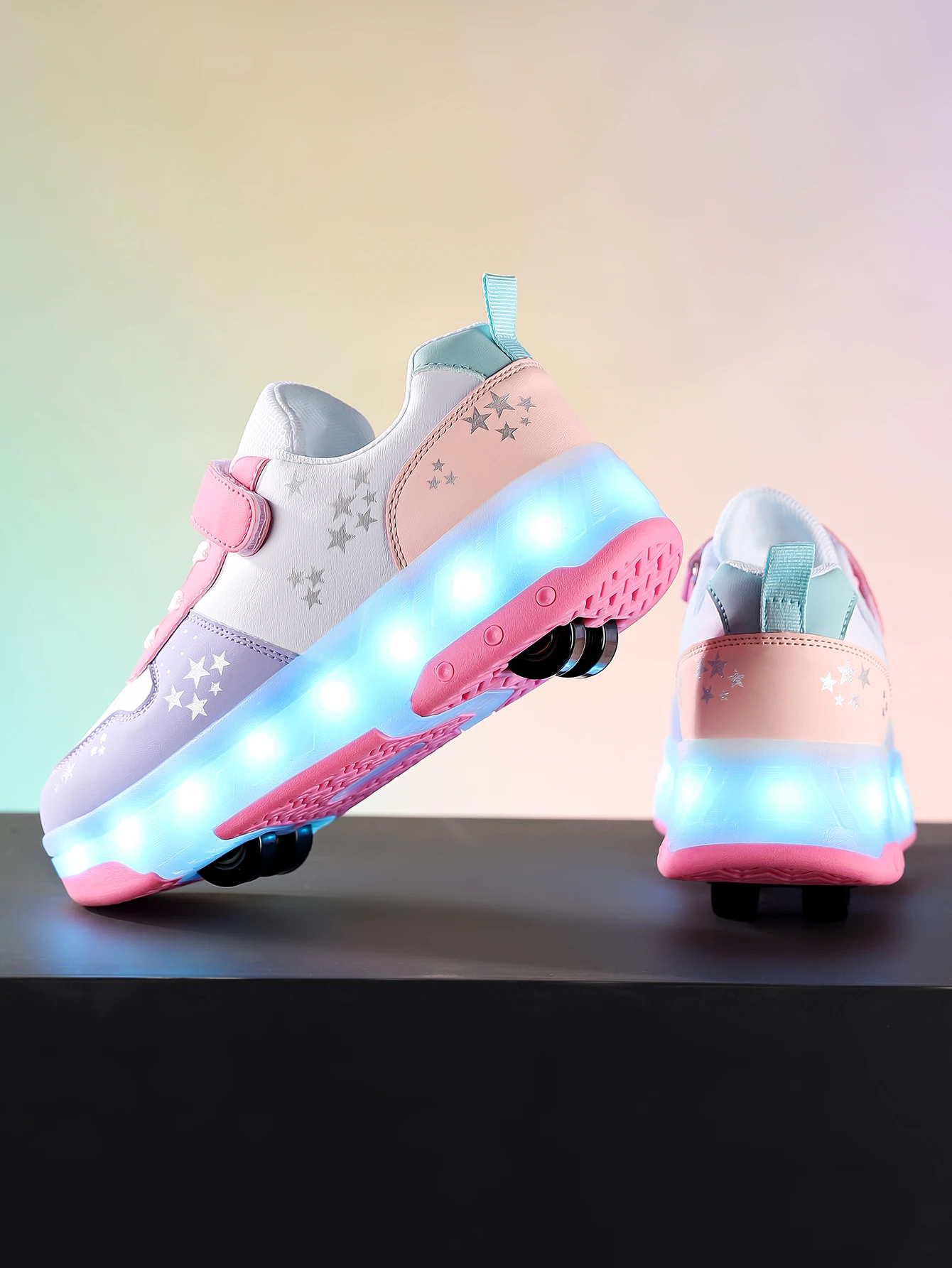 Upgraded fashionable children's and teenagers' walking shoes enhance stability, detachable dual-use sports