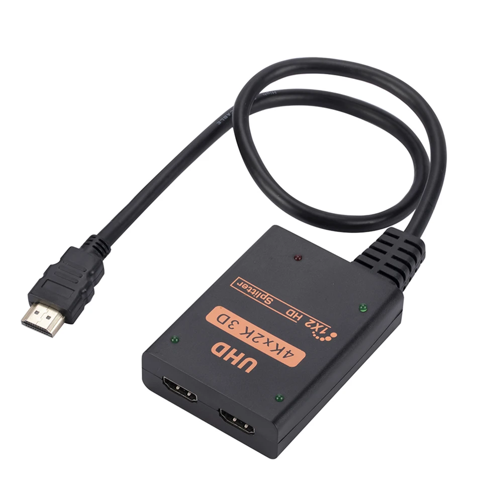 Xbox DVD ÷̾ PS3   ̺  HDMI ȣȯ ̺, 1 in 2 Out 1x2 HDMI ø, 4K 2  Ʈ - 